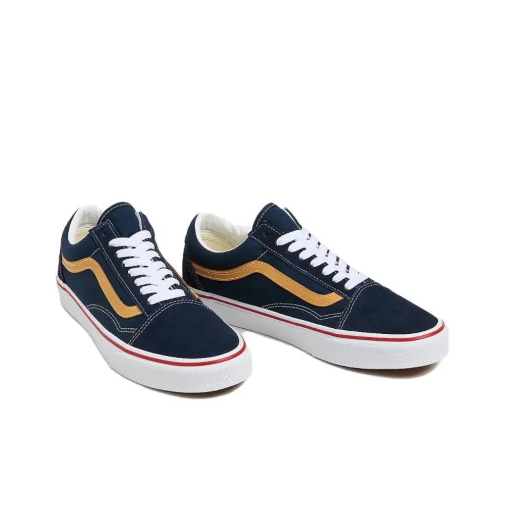 Vans [7.5] OTW Old Skool™ Unisex Tri-Tone Navy/Yellow Low Sneakers